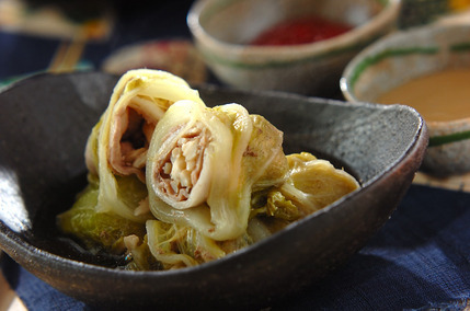 白菜の豚バラロール