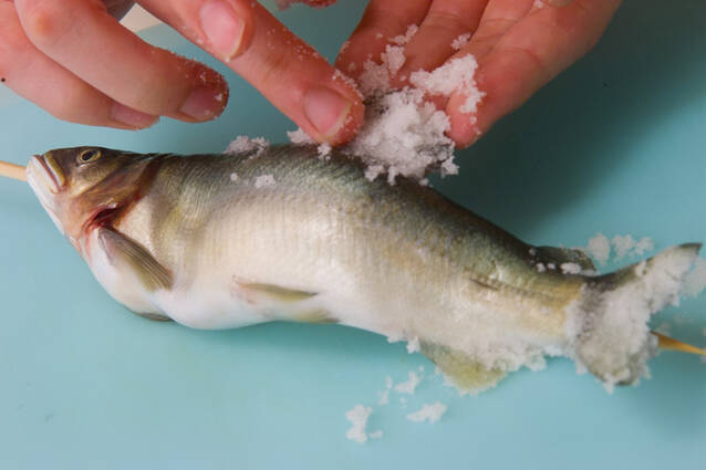 オーブンで簡単！鮎の塩焼き シンプルな焼き方のコツを伝授の作り方の手順4