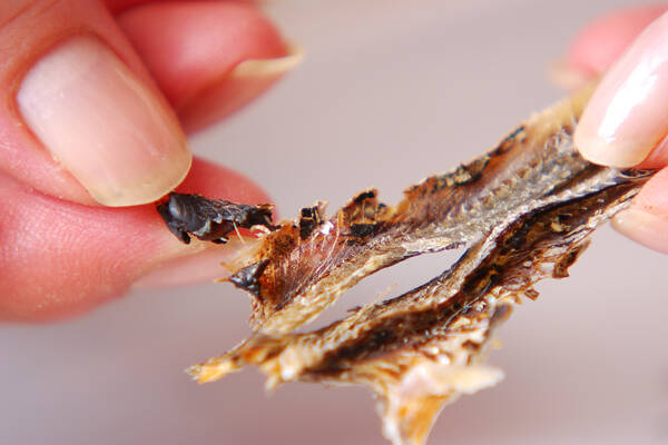 水菜と油揚げの煮物の作り方の手順4