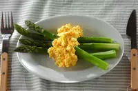 アスパラのエッグサラダ