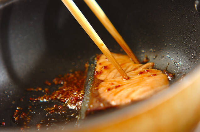 ブリのマスタードソテーの作り方の手順3