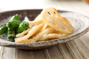 レンコンのサクサク揚げ