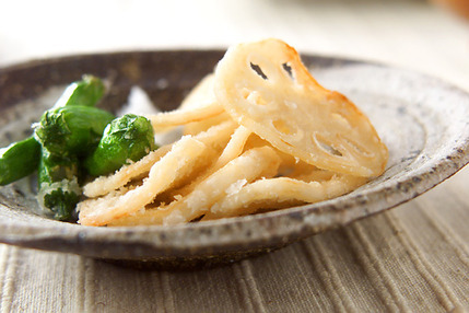 レンコンのサクサク揚げ