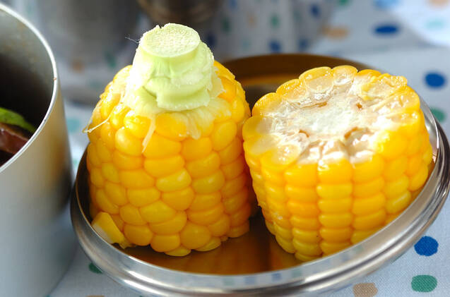蒸しコーン