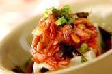 キムチ豆腐サラダ