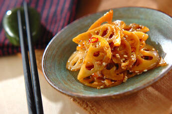 簡単やみつき！シャキシャキレンコンのきんぴら by 杉本 亜希子さん