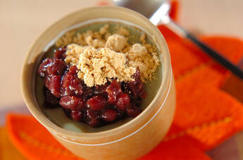 抹茶豆乳プリン