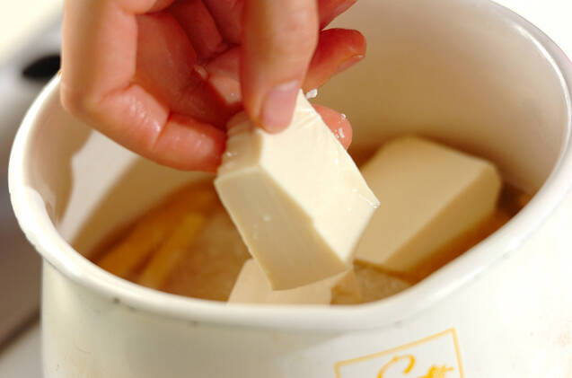 豆腐のみぞれ汁の作り方の手順4
