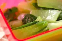 チンゲンサイのナムル