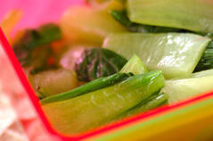 チンゲンサイのナムル