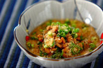 トロロオクラ納豆