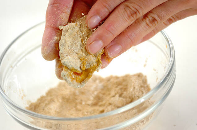 カキのカレー風味フライの作り方の手順6