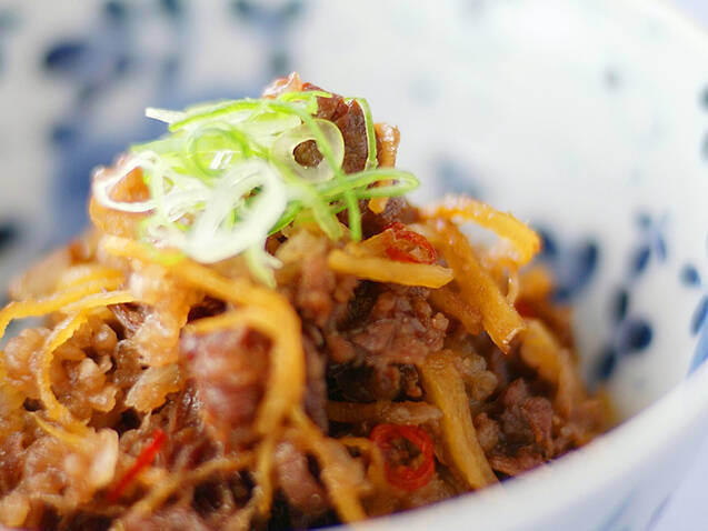 牛肉のしぐれ煮