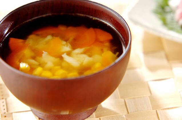 つぶしジャガのスープ