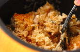焼きアユの炊き込みご飯の作り方3