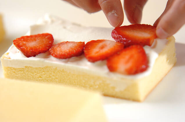 たまごのシートケーキの作り方の手順3