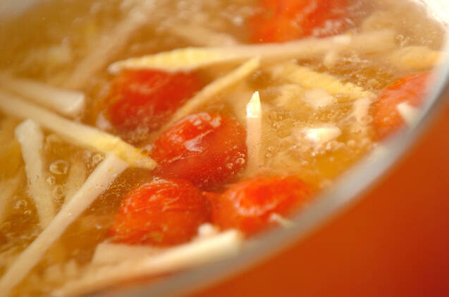 タケノコのスープの作り方の手順5