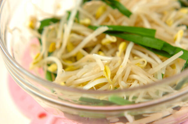 レンジ豆モヤシナムルの作り方の手順4