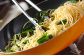 ホウレン草の和風パスタの作り方6