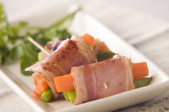 アスパラのベーコン巻き