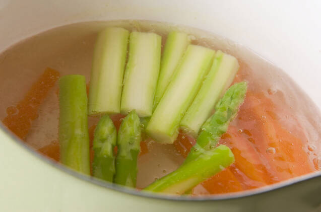 アスパラのベーコン巻きの作り方の手順2