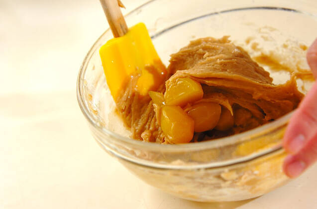 ふんわり栗入りお菓子の作り方の手順6