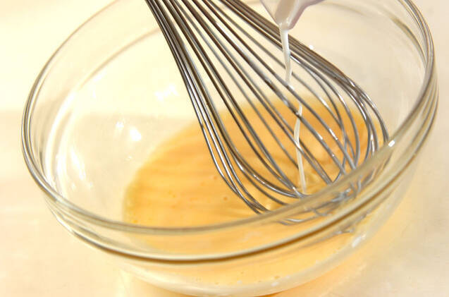 ふんわり栗入りお菓子の作り方の手順5