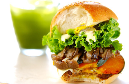 パンプキン＆マッシュルームバーガー