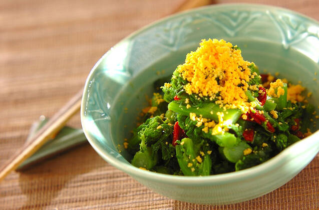 菜の花のからし和え