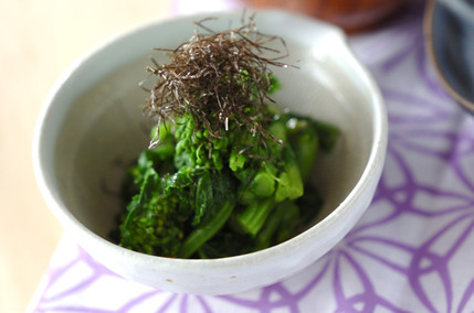 菜の花のお浸し