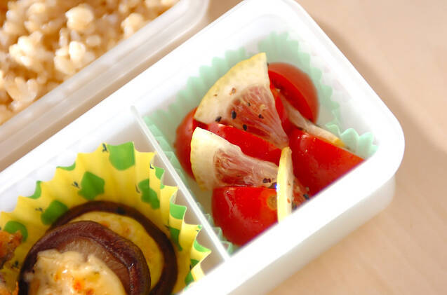 プチトマトのレモンマリネ