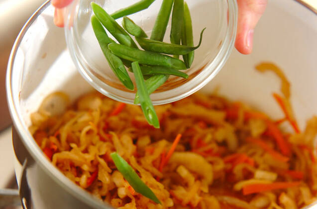 ちくわ入り切干し大根の煮物の作り方の手順7