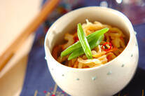 ちくわ入り切干し大根の煮物