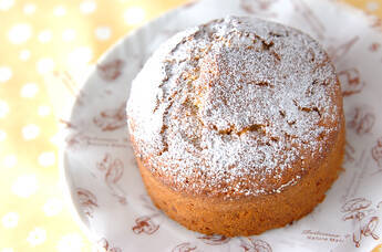 バナナの香り広がる!しっとりふわふわバナナケーキ