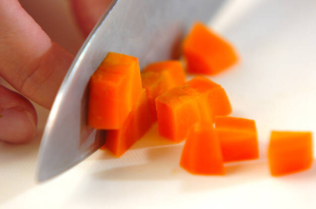 ホウレン草の煮浸しの作り方の手順1