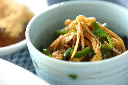 エノキのオイスター炒め