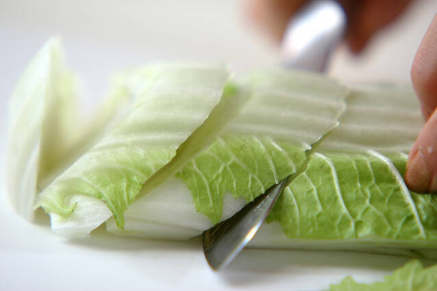 白菜の甘酢漬けの作り方の手順1