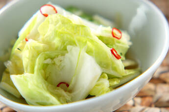 白菜の甘酢漬け