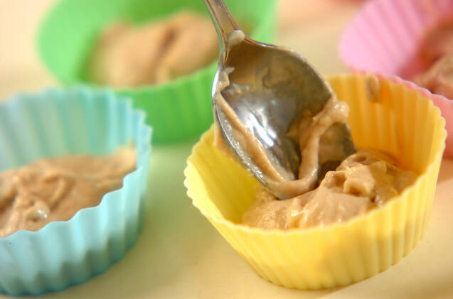 黒糖蒸しパンの作り方の手順2