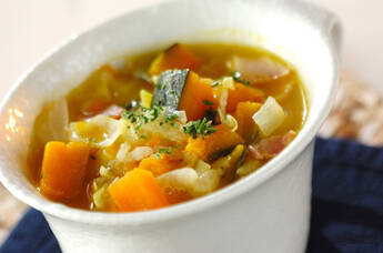 たっぷりミネストローネ