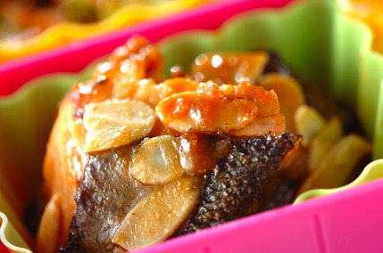 鮭のみそバター焼き