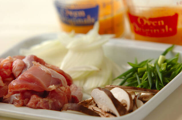 とろとろ親子丼の作り方の手順1