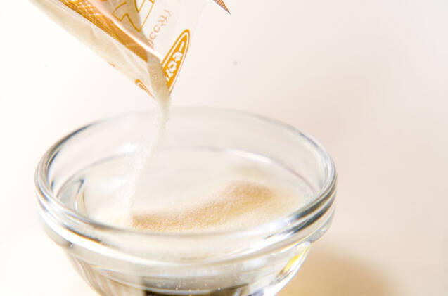 ゼリーのパンチの作り方の手順1