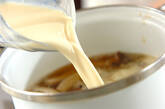 豆乳キノコスープの作り方2