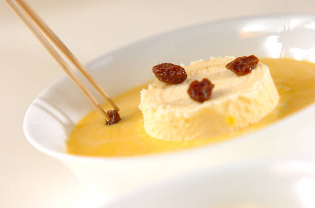 カボチャのスープデザートの作り方の手順3