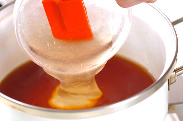 ジュンサイジュレ奴の作り方の手順4