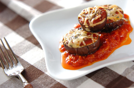 ナスとチーズのオーブン焼き