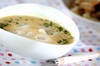 白玉入りコーンスープの作り方の手順