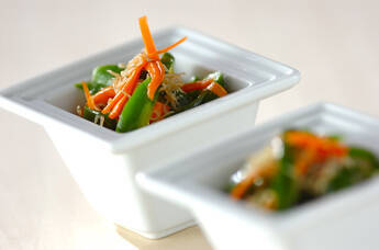 ピーマンのジャコ和え