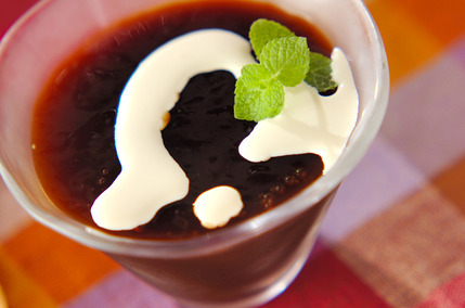 コーヒーゼリー